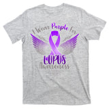 I Wear Purple For Lupus Awareness T-Shirt