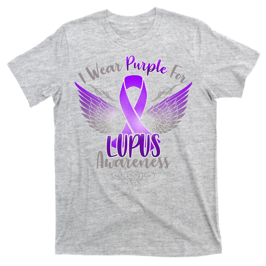 I Wear Purple For Lupus Awareness T-Shirt