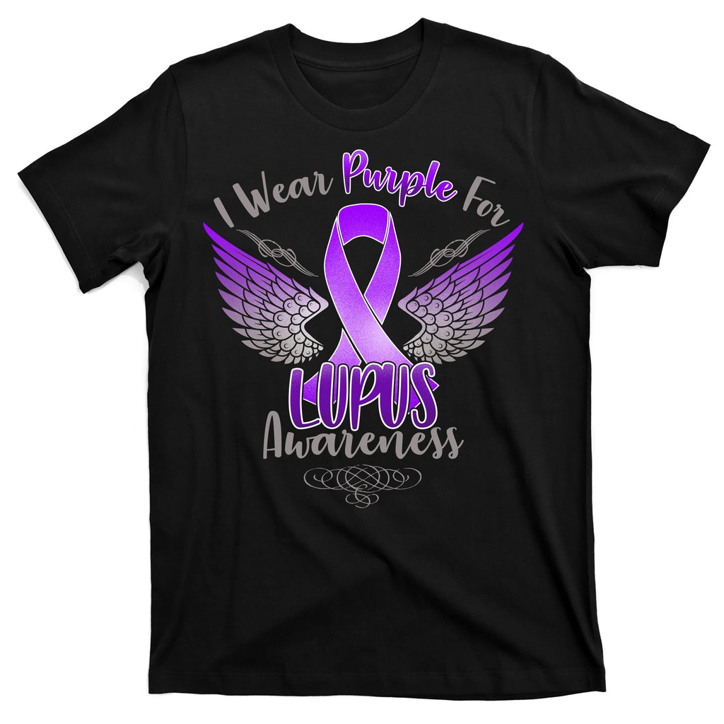 I Wear Purple For Lupus Awareness T-Shirt