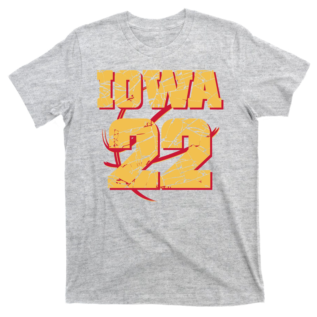 Iowa 22 Basketball Sports Fan T-Shirt