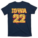 Iowa 22 Basketball Sports Fan T-Shirt