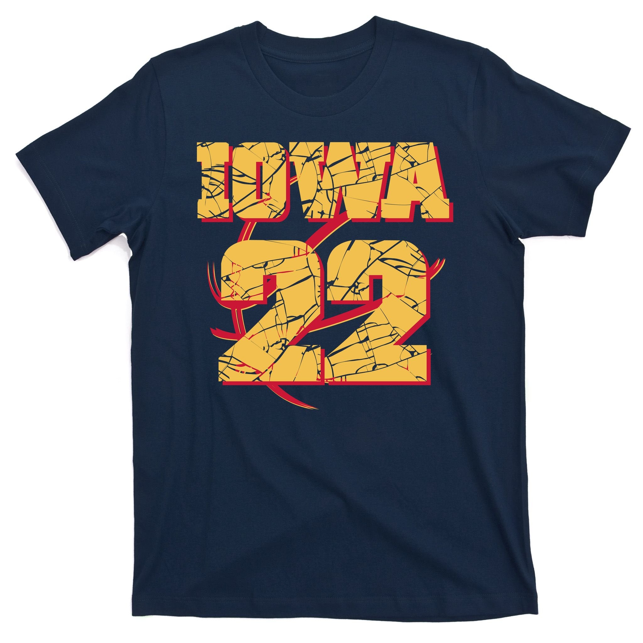 Iowa 22 Basketball Sports Fan T-Shirt