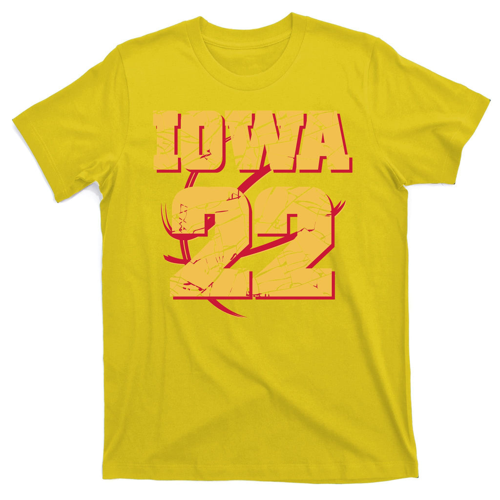 Iowa 22 Basketball Sports Fan T-Shirt