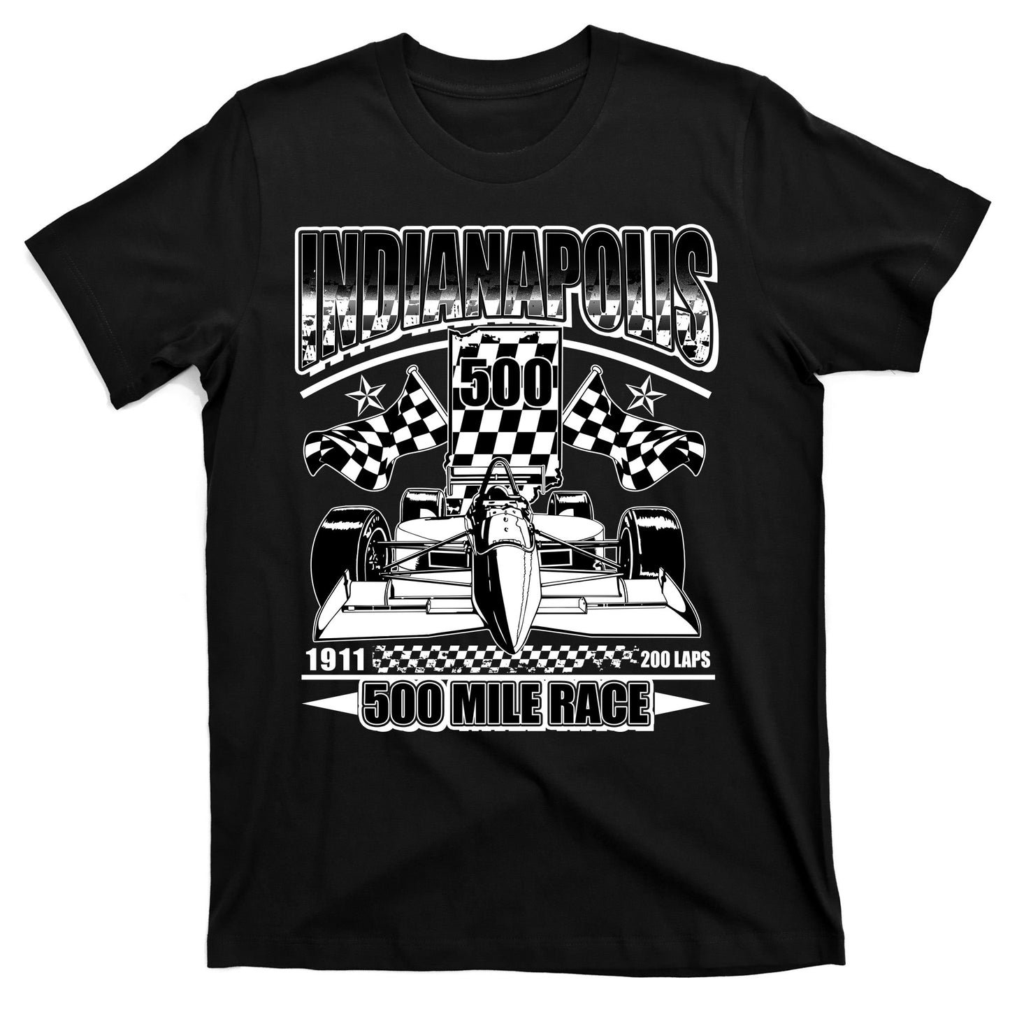 Indianapolis 500 Mile Race Formula Racing Race Car T-Shirt