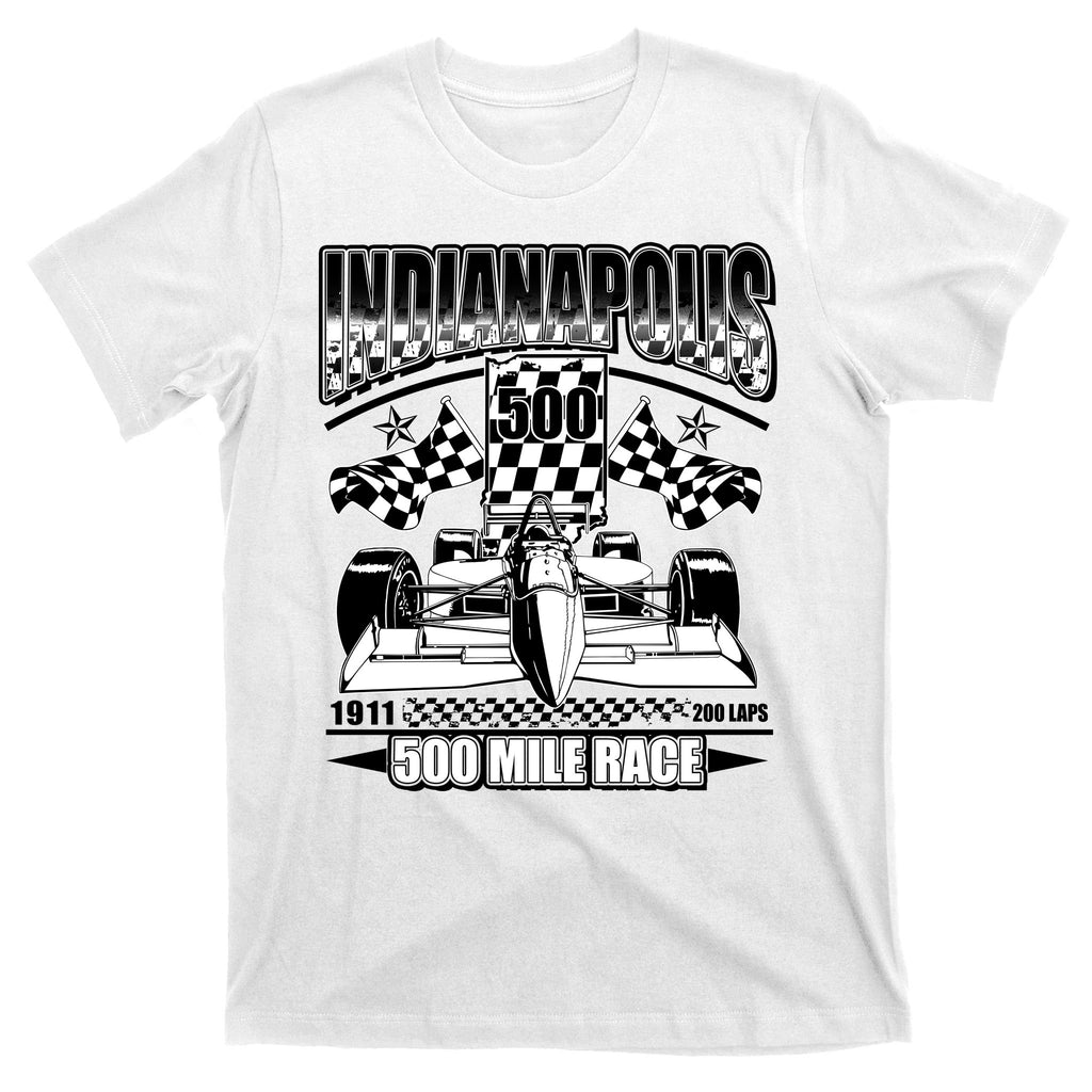 Indianapolis 500 Mile Race Formula Racing Race Car T-Shirt
