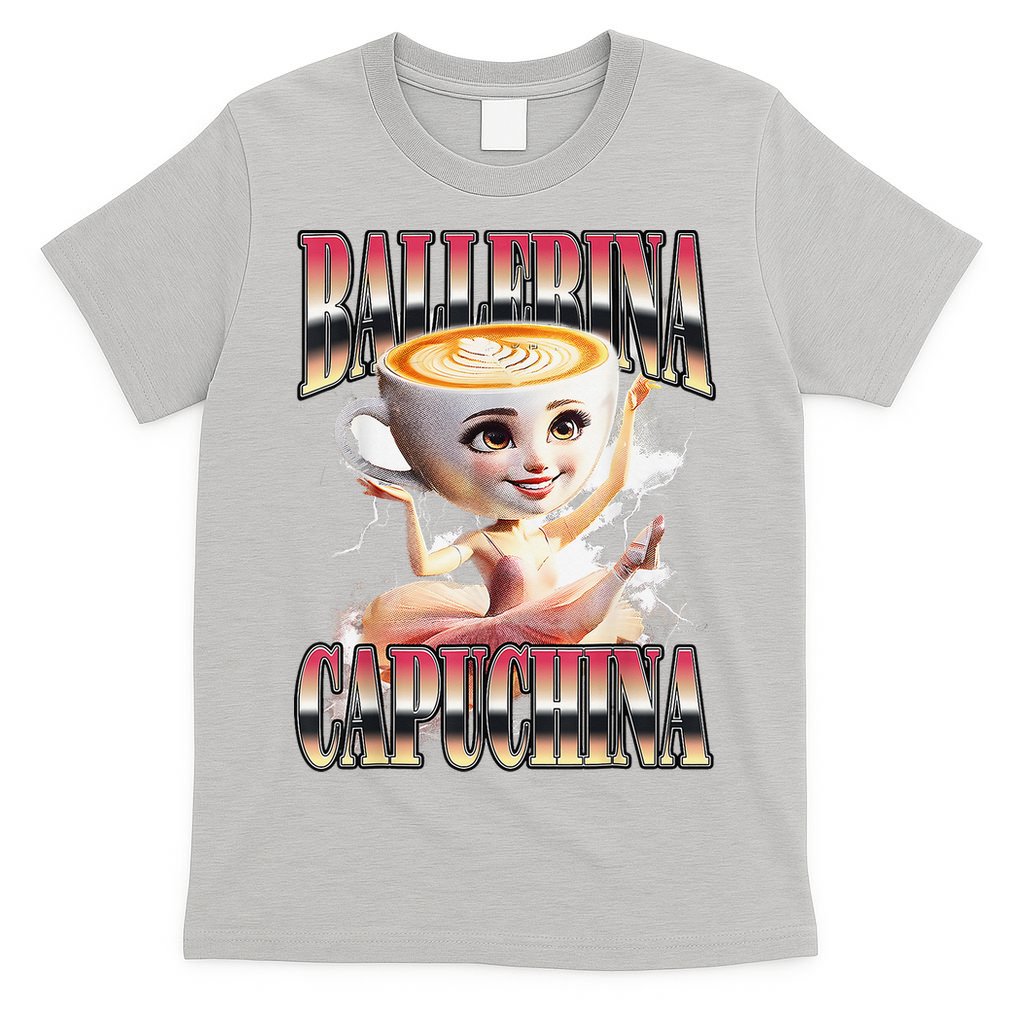 Italian Brainrot Ballerina Cappuccina Ballerina Cappuccino T-Shirt