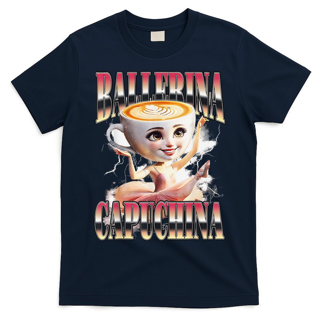 Italian Brainrot Ballerina Cappuccina Ballerina Cappuccino T-Shirt