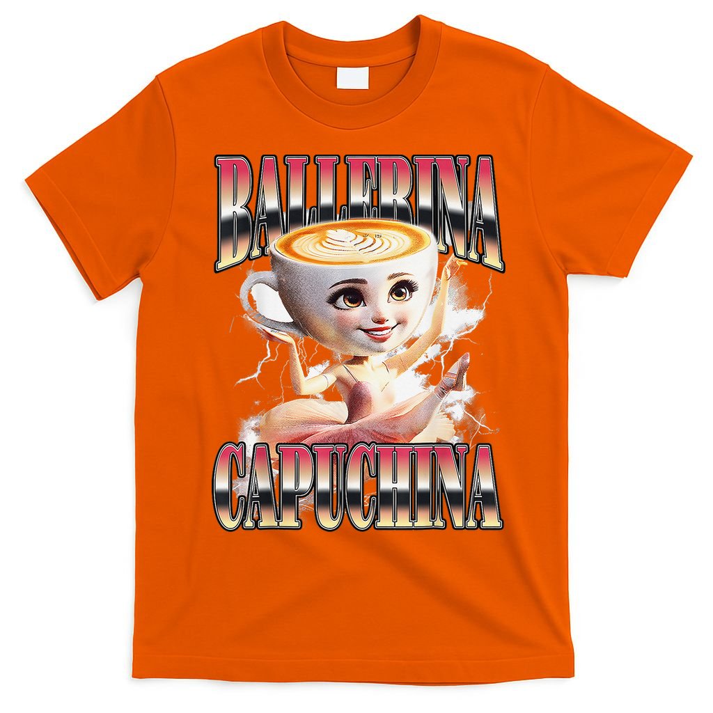 Italian Brainrot Ballerina Cappuccina Ballerina Cappuccino T-Shirt