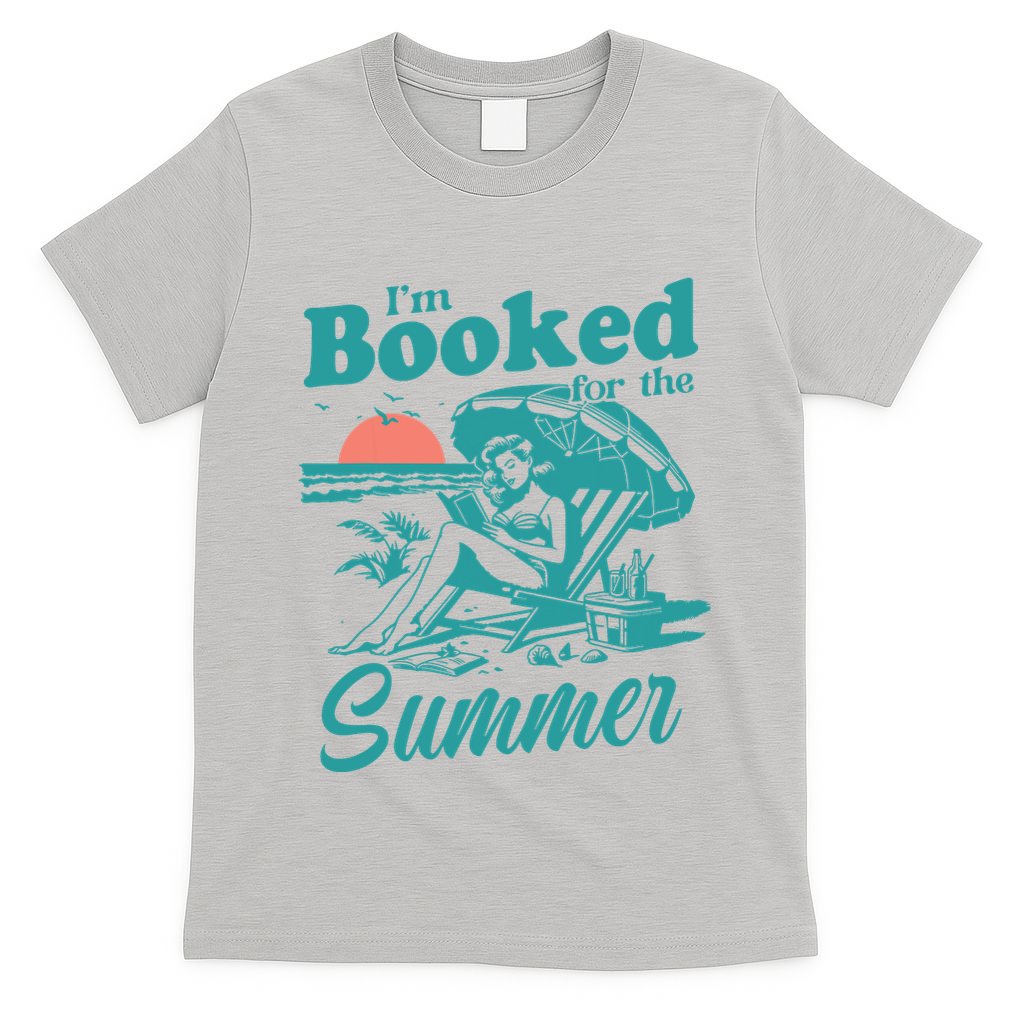 Im Booked For The Summer Book Girl Summer Coquette T-Shirt