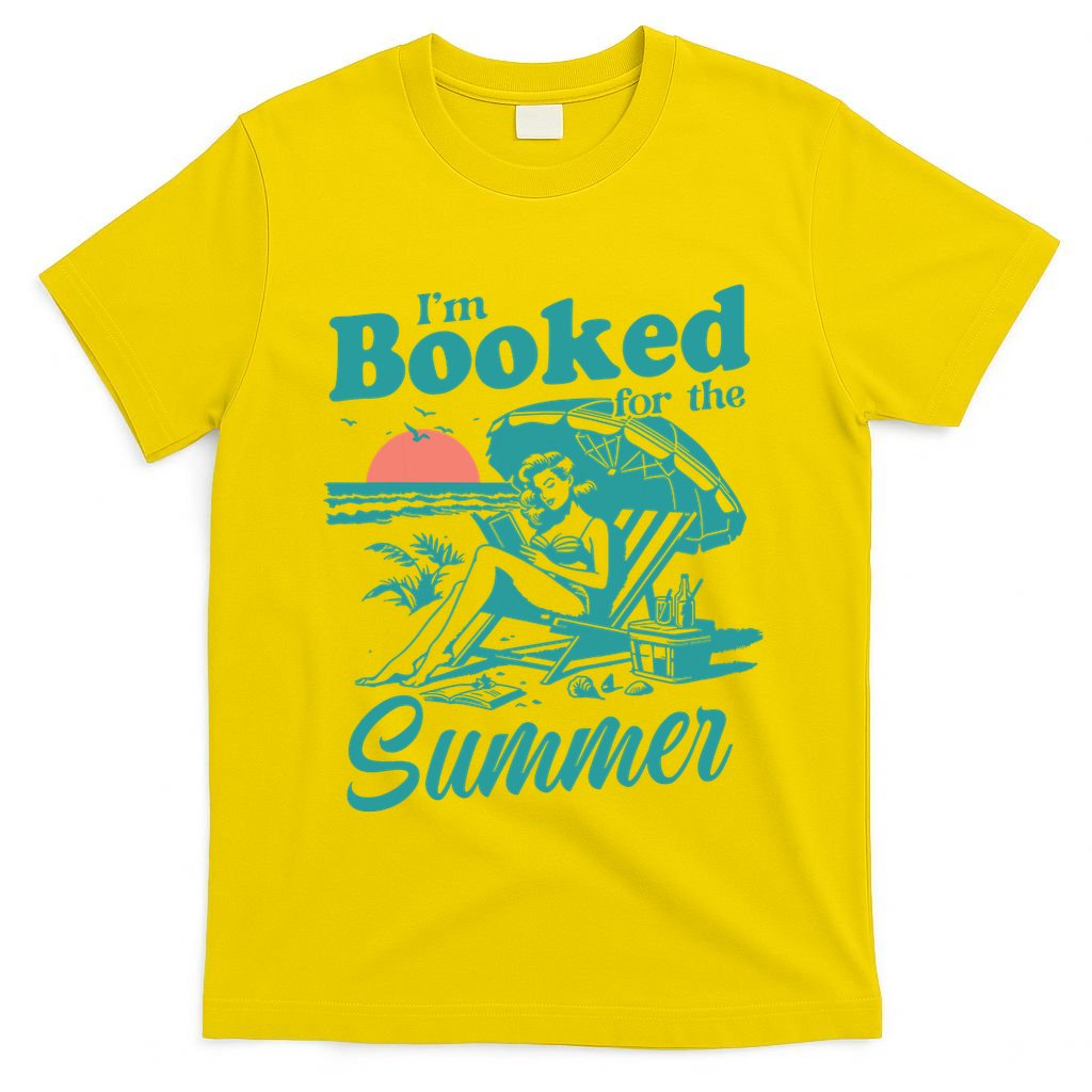Im Booked For The Summer Book Girl Summer Coquette T-Shirt