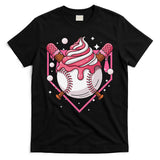 Ice Cream Drip Baseball Stuff Stuff Baseball T-Shirt
