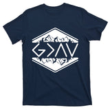 Inspirational Christian God Is Greater Than The High And Lows Camping T-Shirt
