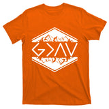 Inspirational Christian God Is Greater Than The High And Lows Camping T-Shirt