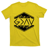 Inspirational Christian God Is Greater Than The High And Lows Camping T-Shirt