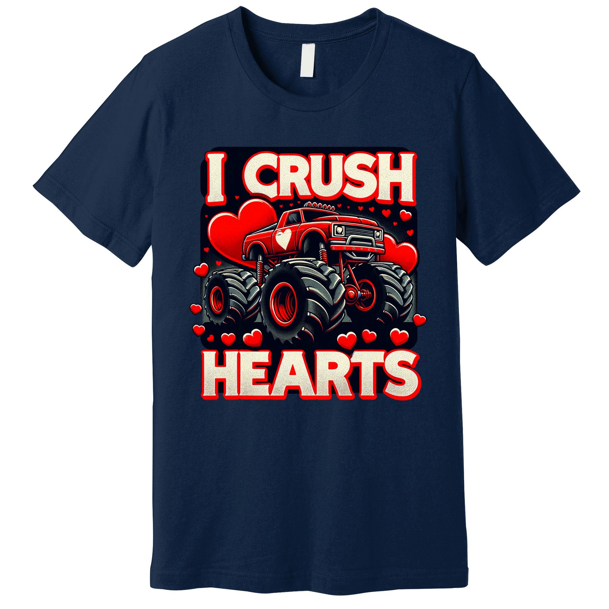 I Crush Hearts Valentines Day Premium T-Shirt