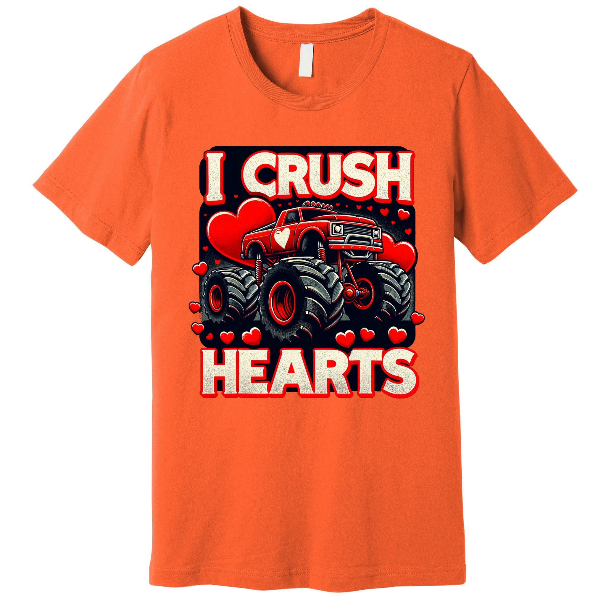 I Crush Hearts Valentines Day Premium T-Shirt