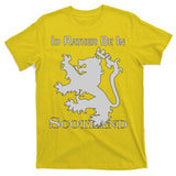 Id Rather Be In Scotland T-Shirt