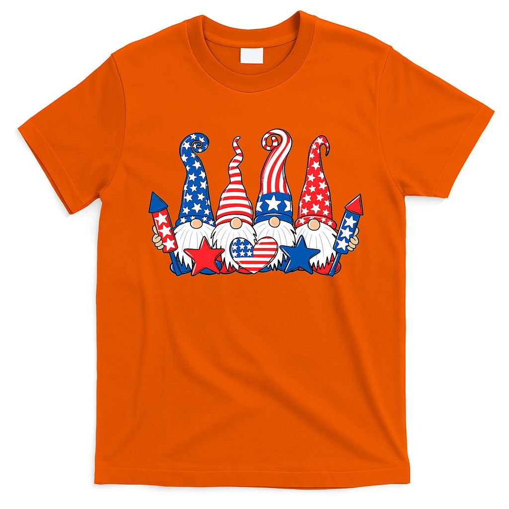 Independence Day 4th Of July Cute Gnomes T-Shirt