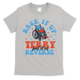 Independence Day Put It In Reverse Terry Funny 4th Of July T-Shirt