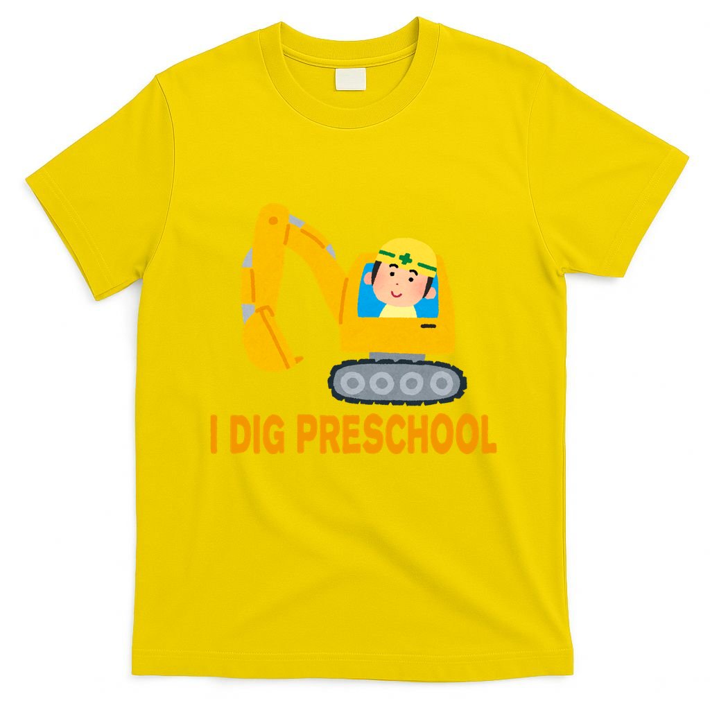 I Dig Preschool Bulldozer T-Shirt