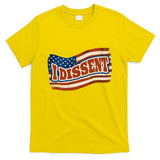 I Dissent USA Flag Vintage T-Shirt