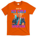 ICE Enjoy An Ice Cold Glass Of Deportation T-Shirt