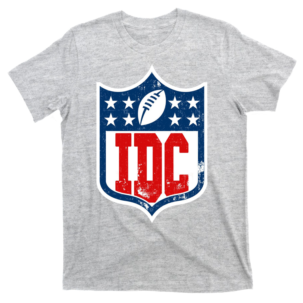 Idc Funny Anti Football I Dont Care T-Shirt