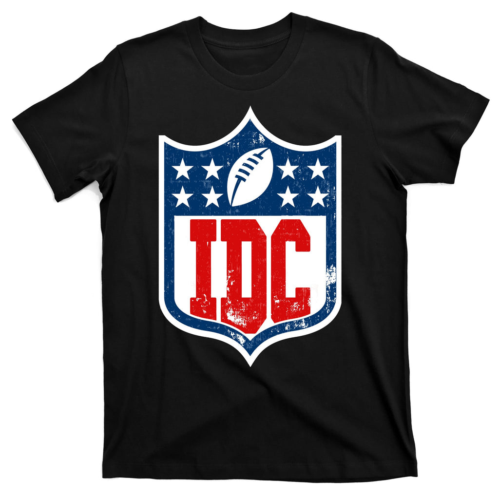 Idc Funny Anti Football I Dont Care T-Shirt