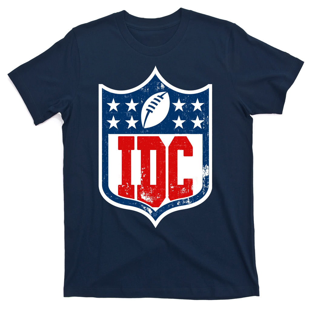 Idc Funny Anti Football I Dont Care T-Shirt