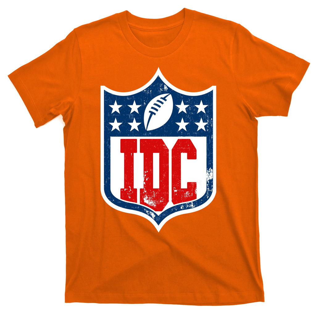 Idc Funny Anti Football I Dont Care T-Shirt