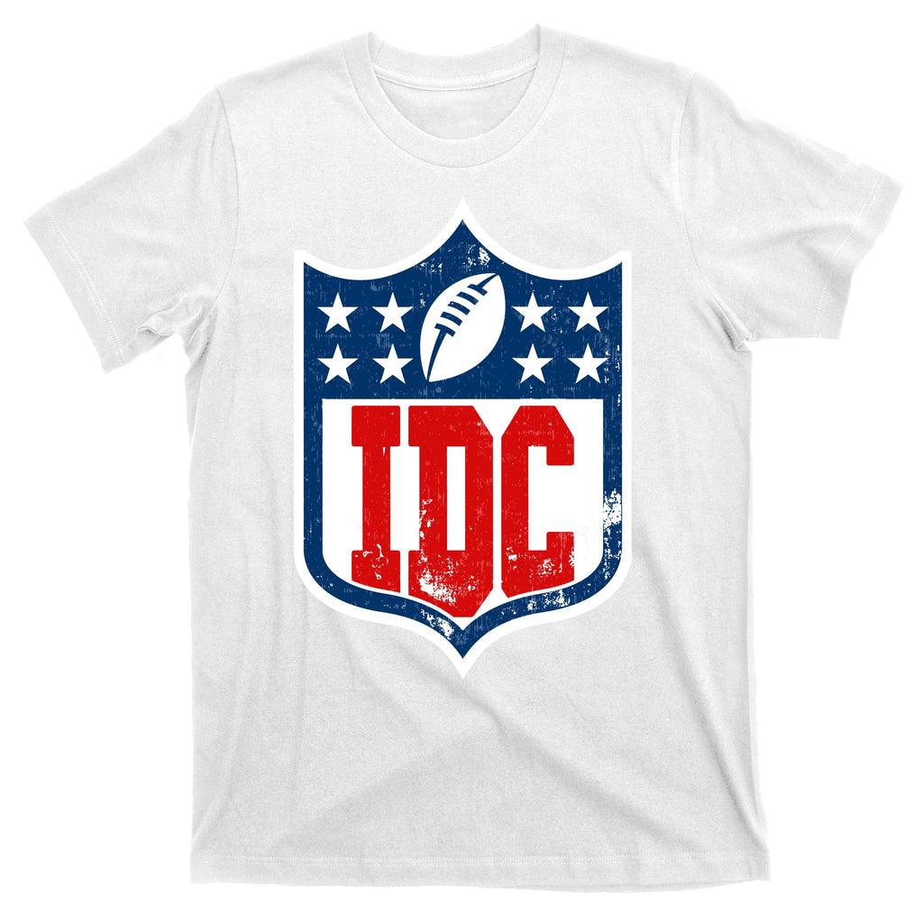 Idc Funny Anti Football I Dont Care T-Shirt