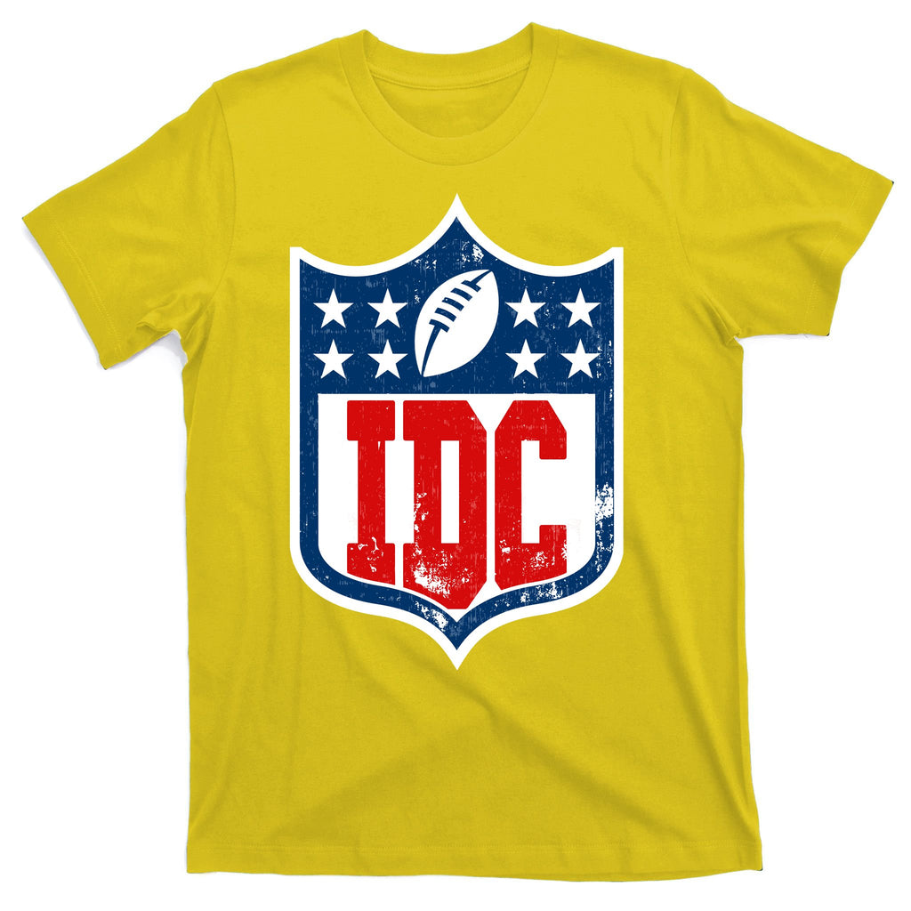 Idc Funny Anti Football I Dont Care T-Shirt