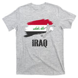 Iraq Football Team Player Flag T-Shirt