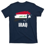 Iraq Football Team Player Flag T-Shirt