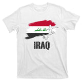Iraq Football Team Player Flag T-Shirt