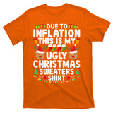 Inflation Fun Ugly Christmas Sweater T-Shirt