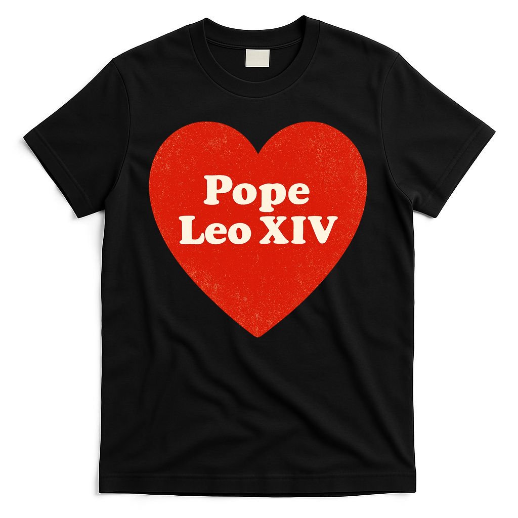 I Heart Love Pope Leo XIV T-Shirt