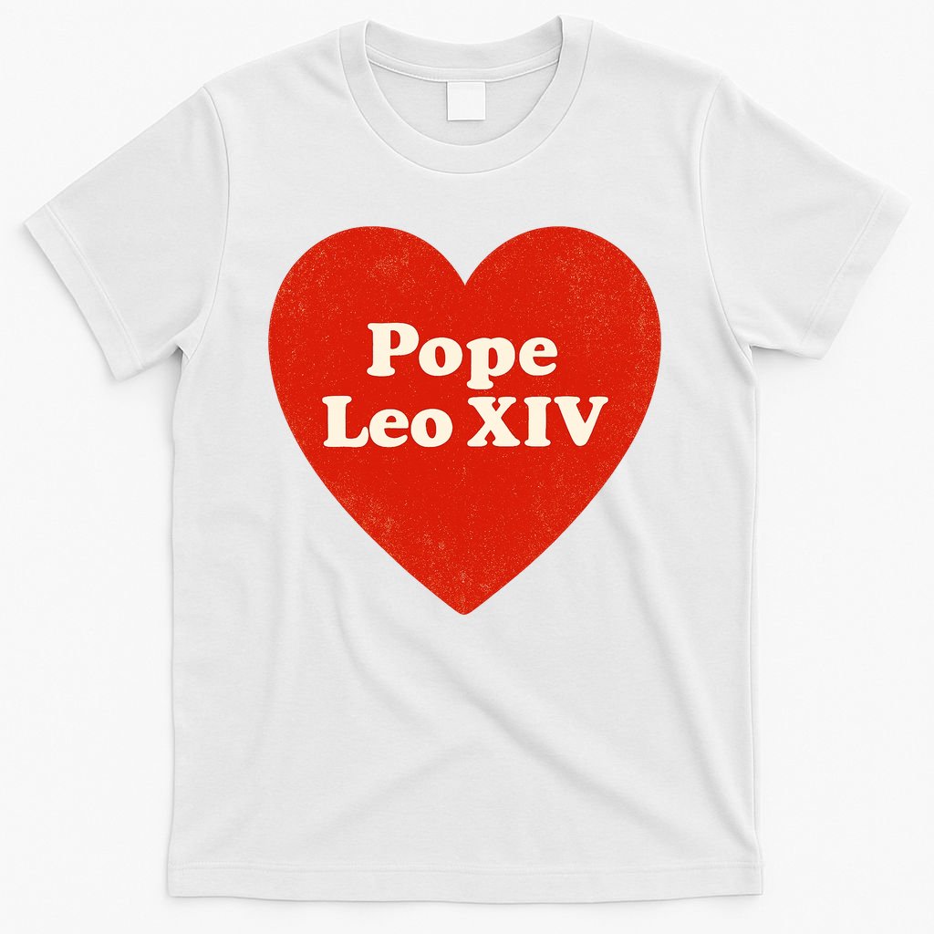 I Heart Love Pope Leo XIV T-Shirt