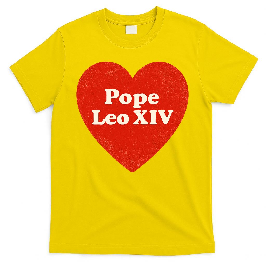 I Heart Love Pope Leo XIV T-Shirt
