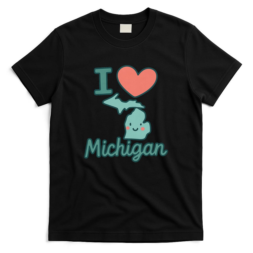 I Heart Michigan T-Shirt