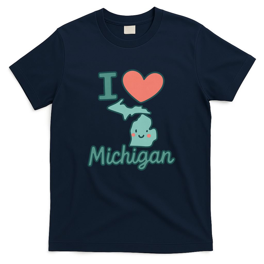 I Heart Michigan T-Shirt