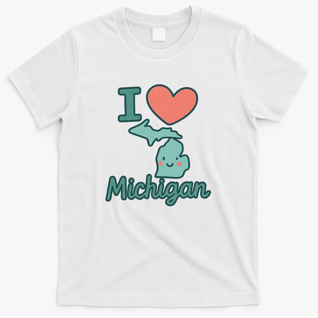 I Heart Michigan T-Shirt