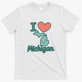 I Heart Michigan T-Shirt