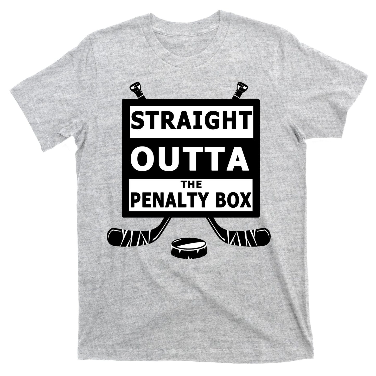 Ice Hockey Player Straight Outta The Penalty Box T-Shirt