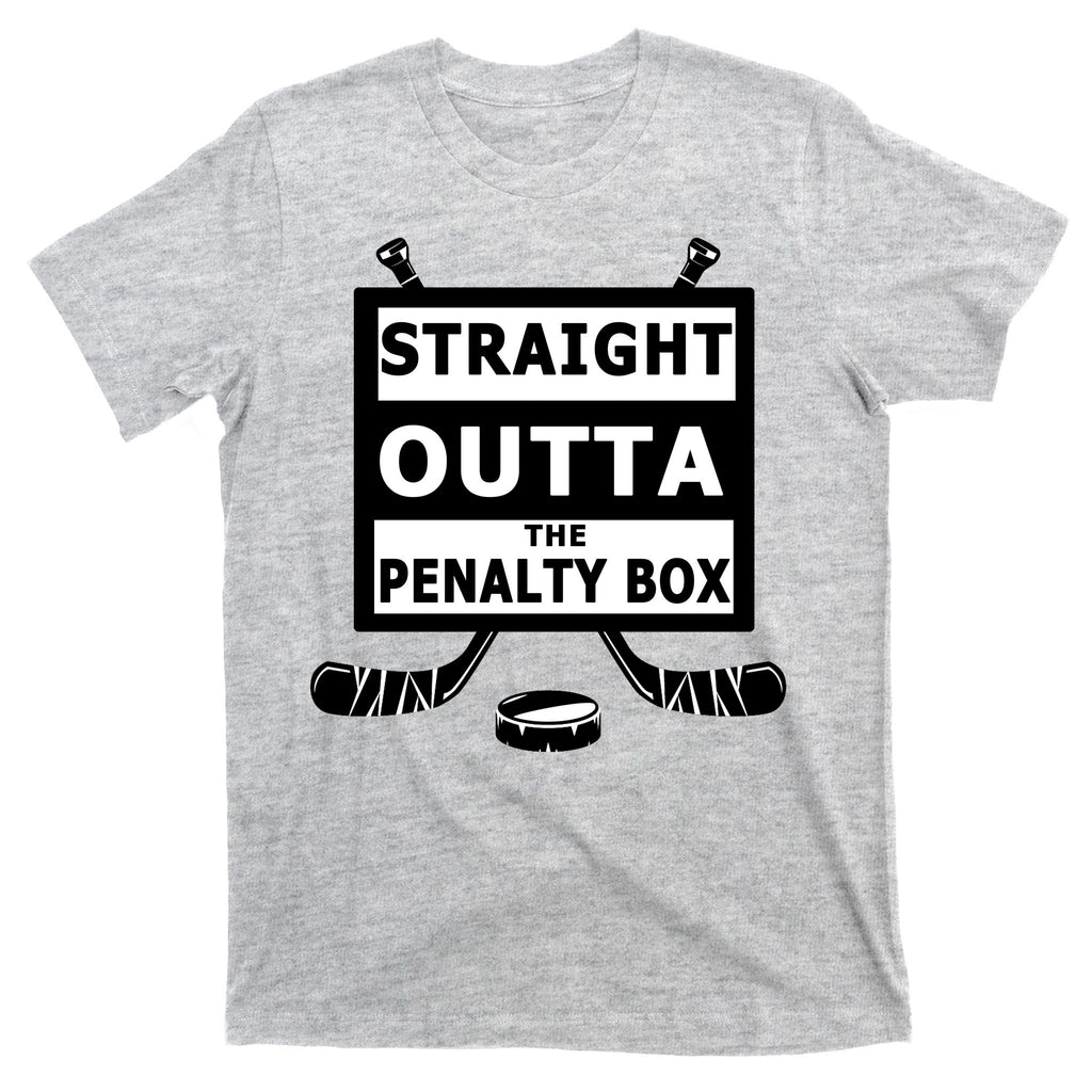 Ice Hockey Player Straight Outta The Penalty Box T-Shirt