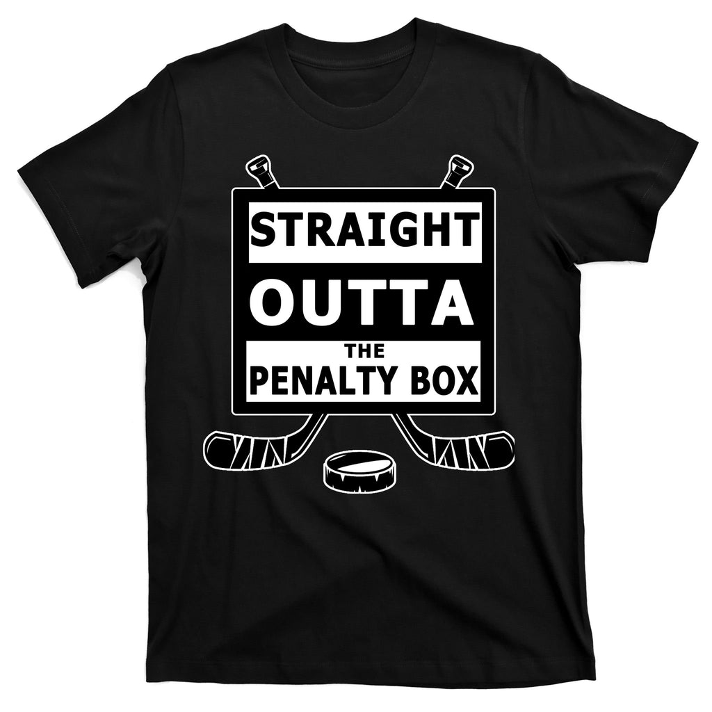 Ice Hockey Player Straight Outta The Penalty Box T-Shirt