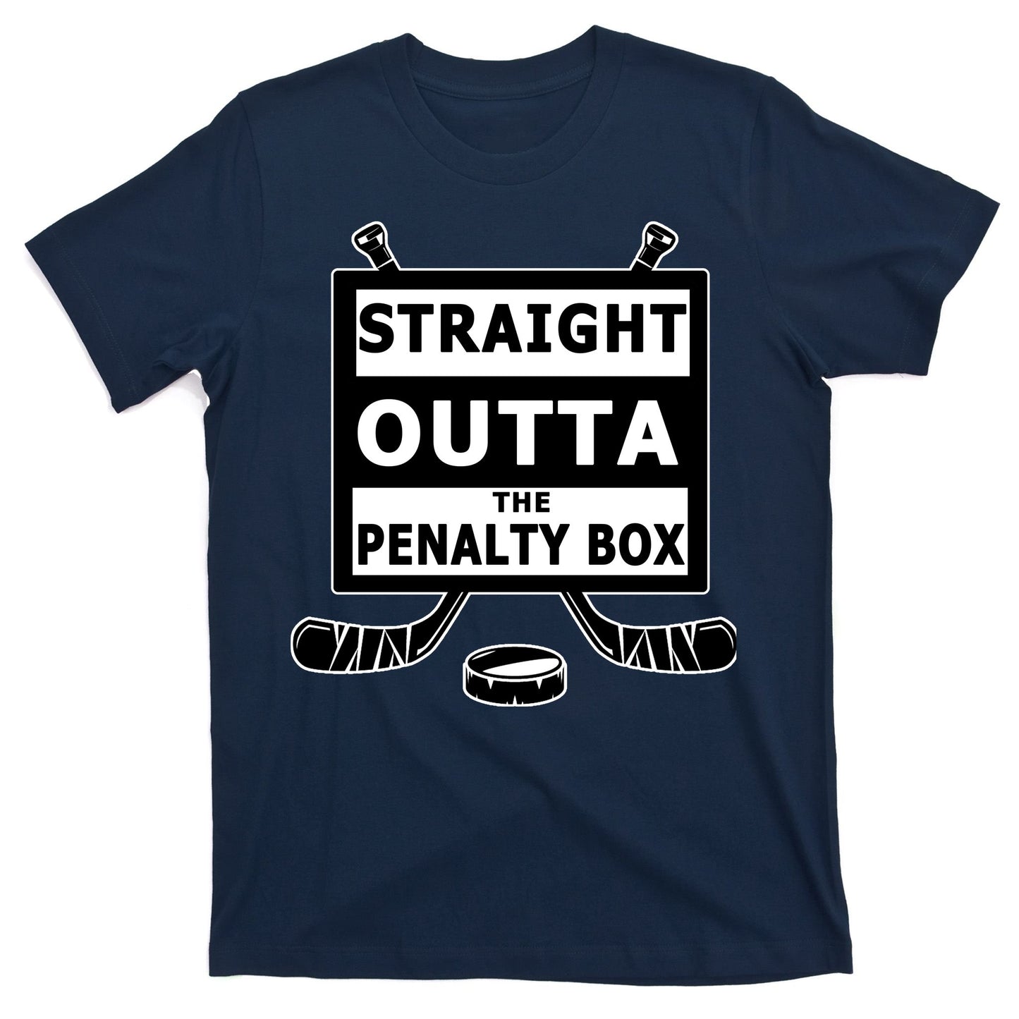 Ice Hockey Player Straight Outta The Penalty Box T-Shirt