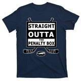 Ice Hockey Player Straight Outta The Penalty Box T-Shirt