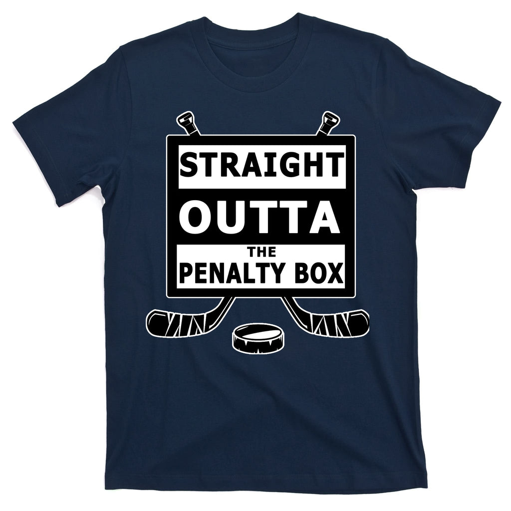 Ice Hockey Player Straight Outta The Penalty Box T-Shirt