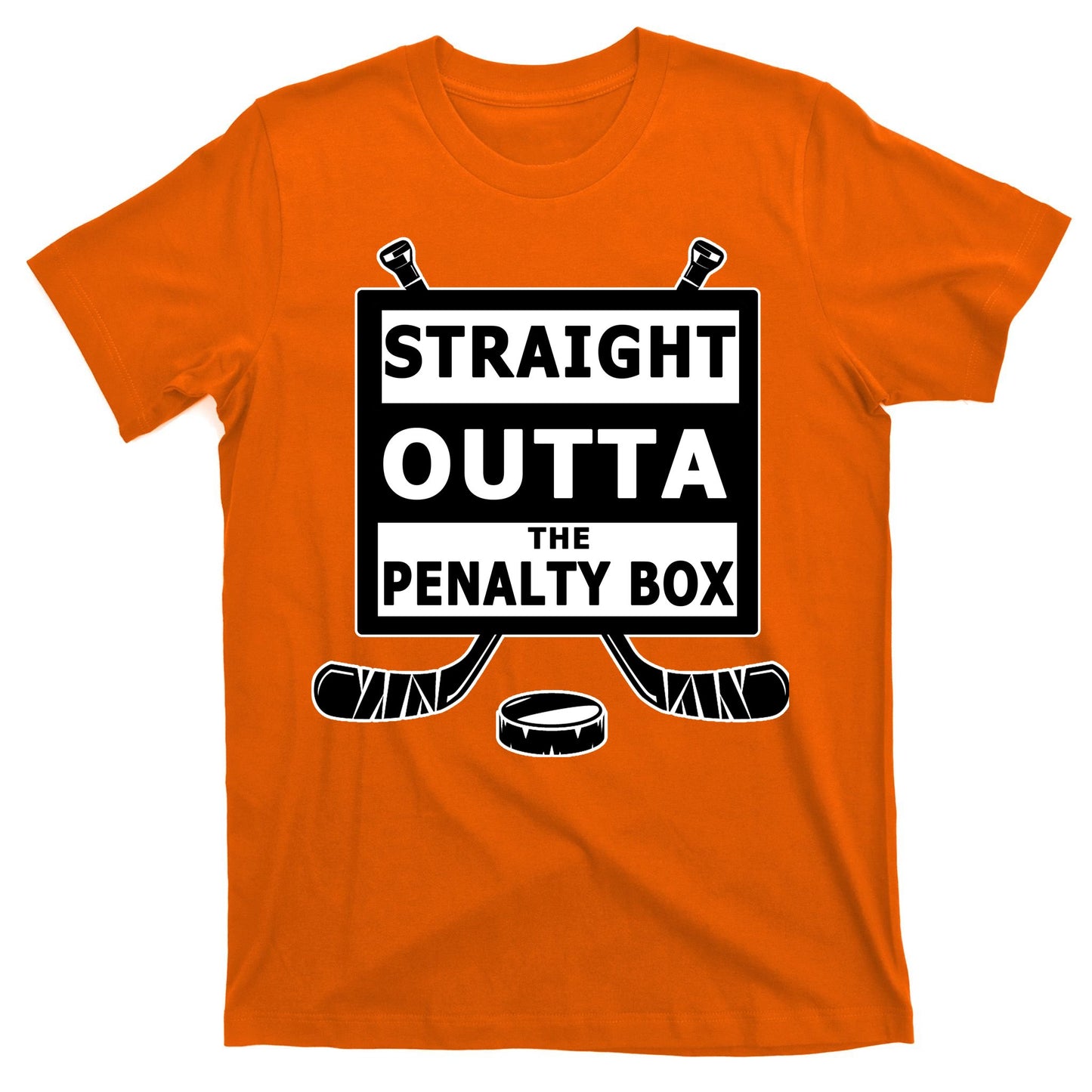 Ice Hockey Player Straight Outta The Penalty Box T-Shirt